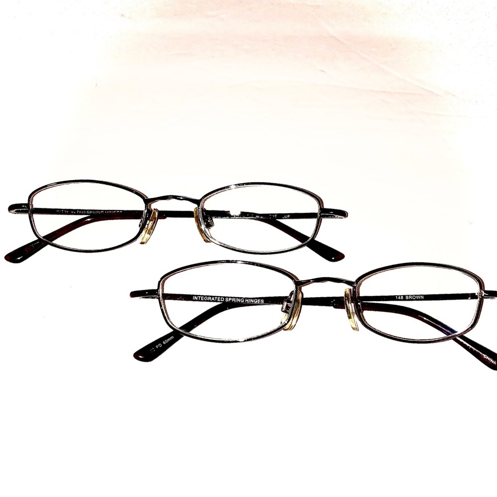2 Pairs Unisex Classic Style Readers, Both +1.00 Magnification